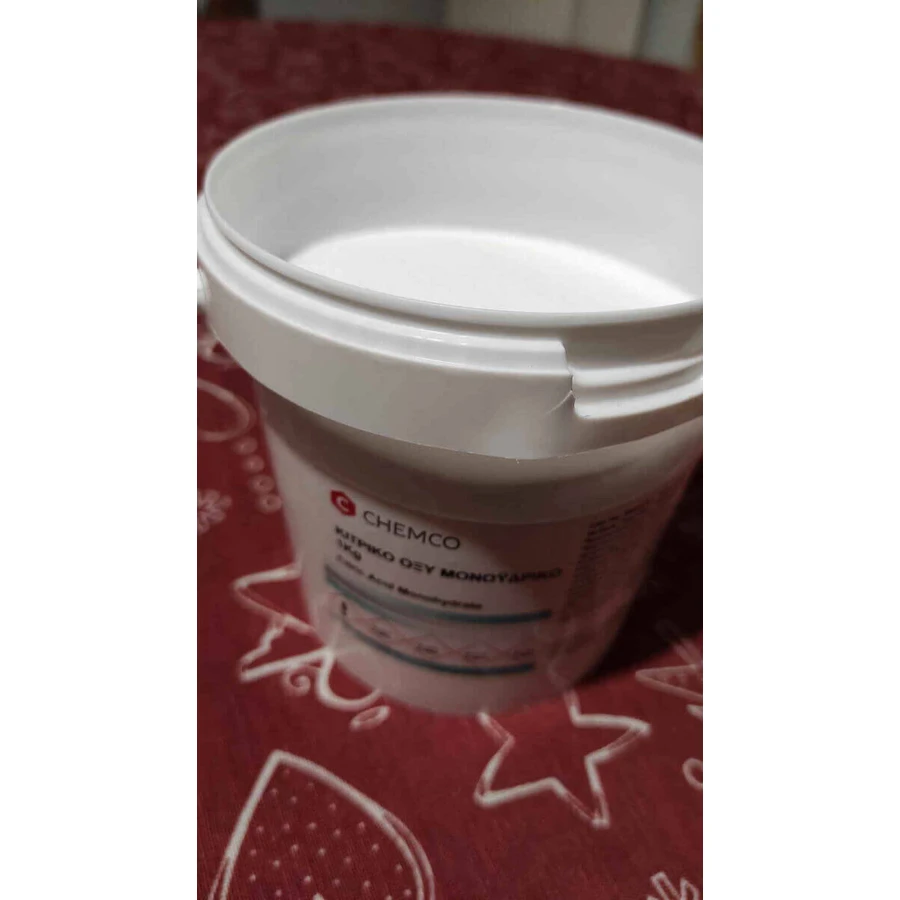 Chemco Citric Acid Кислота лимонна моногідрат 1000гр: ціни та характеристики
