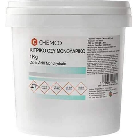 Chemco Citric Acid Кислота лимонна моногідрат 1000гр: ціни та характеристики