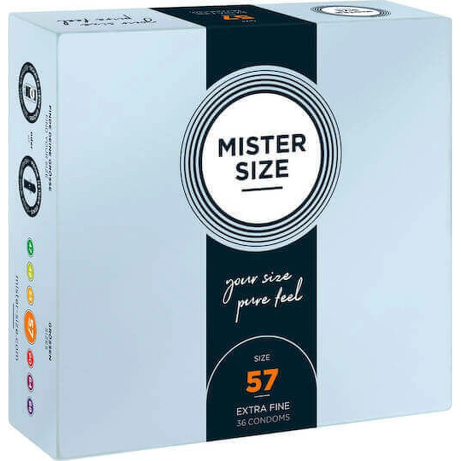 Mister Size Prezervatives Extra Fine Size 57mm Large and Thin 36pcs: цены и характеристики