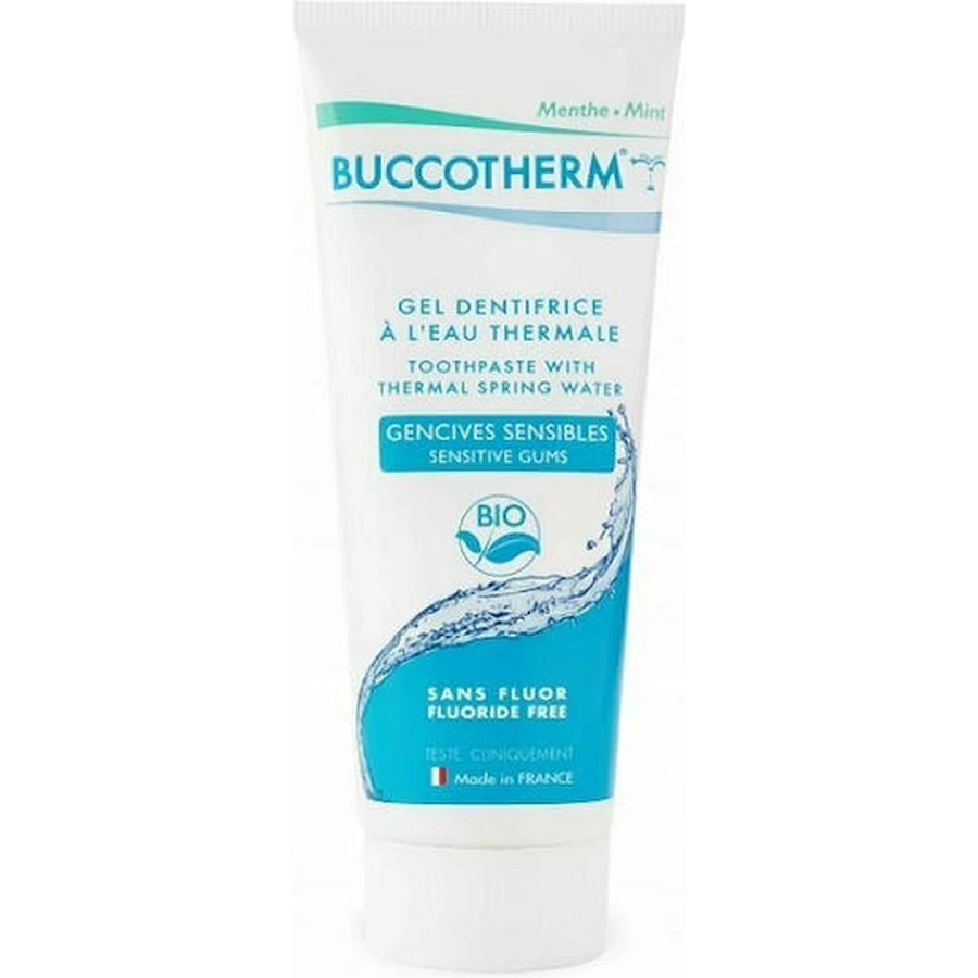 Buccotherm Зубна паста без фтору від гінгівіту 75мл: ціни та характеристики