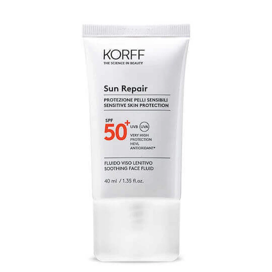 Korff Sun Repair Солнцезащитный лосьон для лица SPF50 40 мл: цены и характеристики