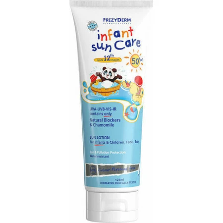 Frezyderm Infant Sun Care Солнцезащитный водостойкий крем-эмульсия для детей SPF50, 100 мл: цены и характеристики