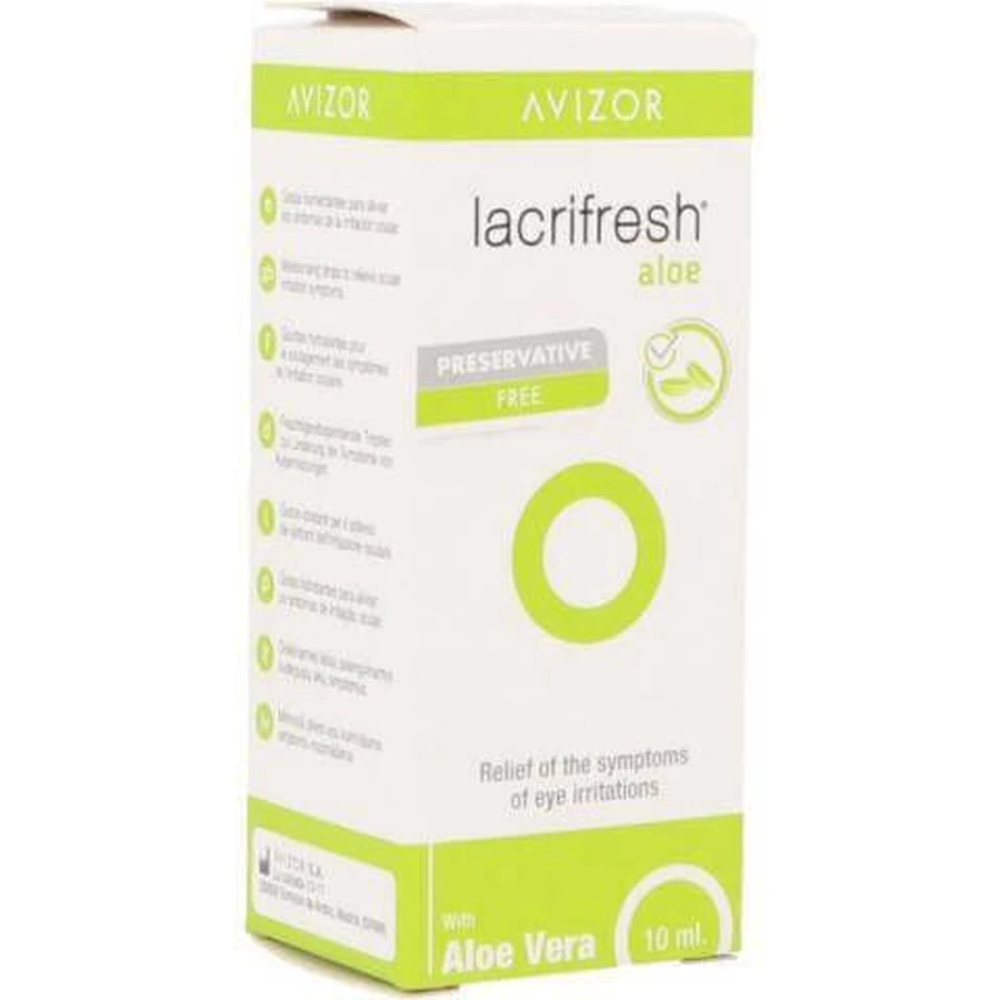 Avizor Lacrifresh Алое Алое очні краплі для сухості очей 10мл: ціни та характеристики