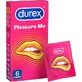 Дюрекс презерватив Pleasure Me ребристий 6шт