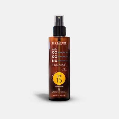 Минеральное солнцезащитное масло для тела SPF15 Bee Factor Exotic Coconut Mineral Sunscreen Body Oil 200 мл: цены и характеристики