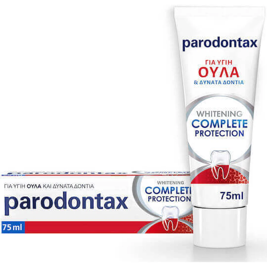 Parodontax Whitening Комплексний захист відбілююча зубна паста проти гінгівіту 75мл: ціни та характеристики