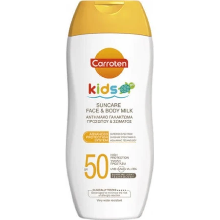 Carroten Kids Детский солнцезащитный крем-эмульсия SPF50 200 мл: цены и характеристики