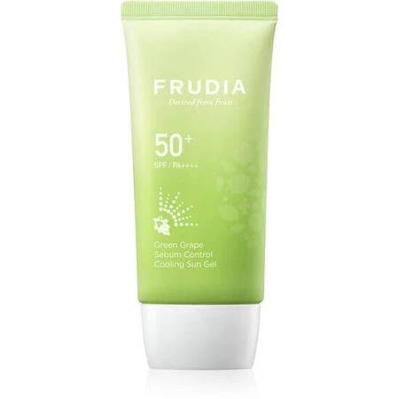Frudia Sun Green Grape Sebum Control Gel для обличчя із захистом від сонця SPF50 50гр: ціни та характеристики