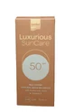 Сонцезахисний крем для обличчя InterMed Luxurious SunCare SPF50 з натуральним бежевим відтінком 75 мл