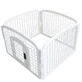 M-Pets Arctic Puppy Pen Пластиковий складний вольєр для цуценят, S