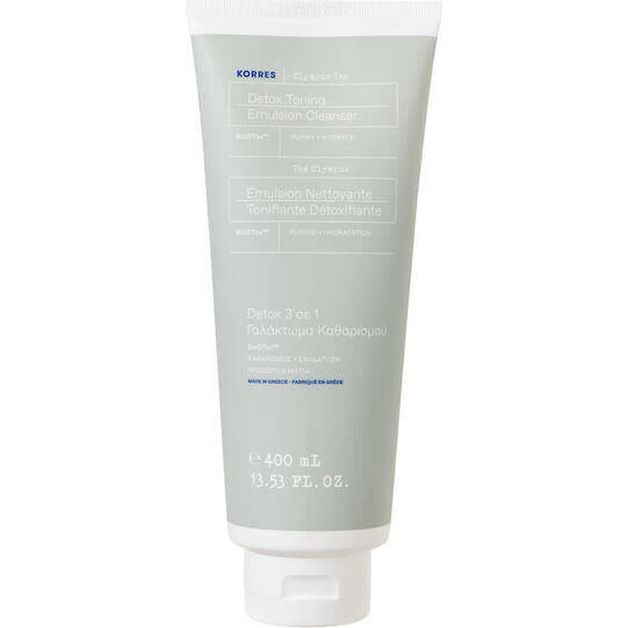Korres Olympus Tea Detox 3 в 1 Эмульсия для лица 400 мл: цены и характеристики