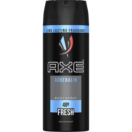 Дезодорант-спрей Axe Adrenaline 150мл: ціни та характеристики