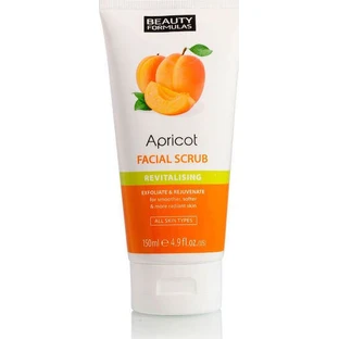 Beauty Formulas Абрикосовий відновлювальний скраб для обличчя 150 мл