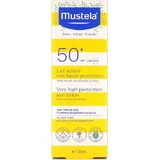 Mustela Водостойкий детский солнцезащитный крем-эмульсия SPF50 100 мл