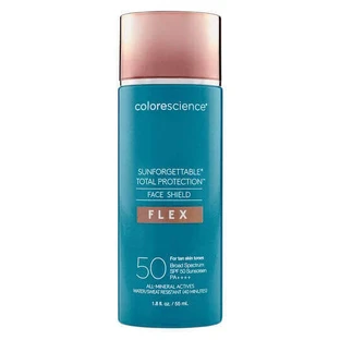 Colorescience Sunforgettable Sunforgettable Total Protection Face Shield Flex Солнцезащитный крем для лица SPF50 со средним пигментом 55 мл