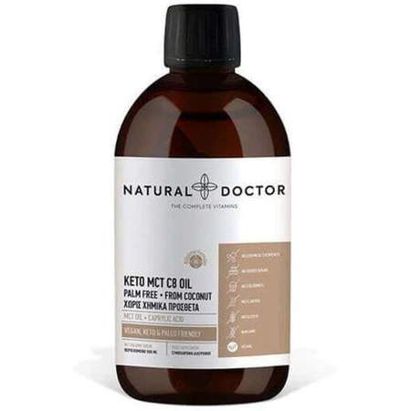 Natural Doctor Keto Mct Mct C8 Oil 500ml: цены и характеристики