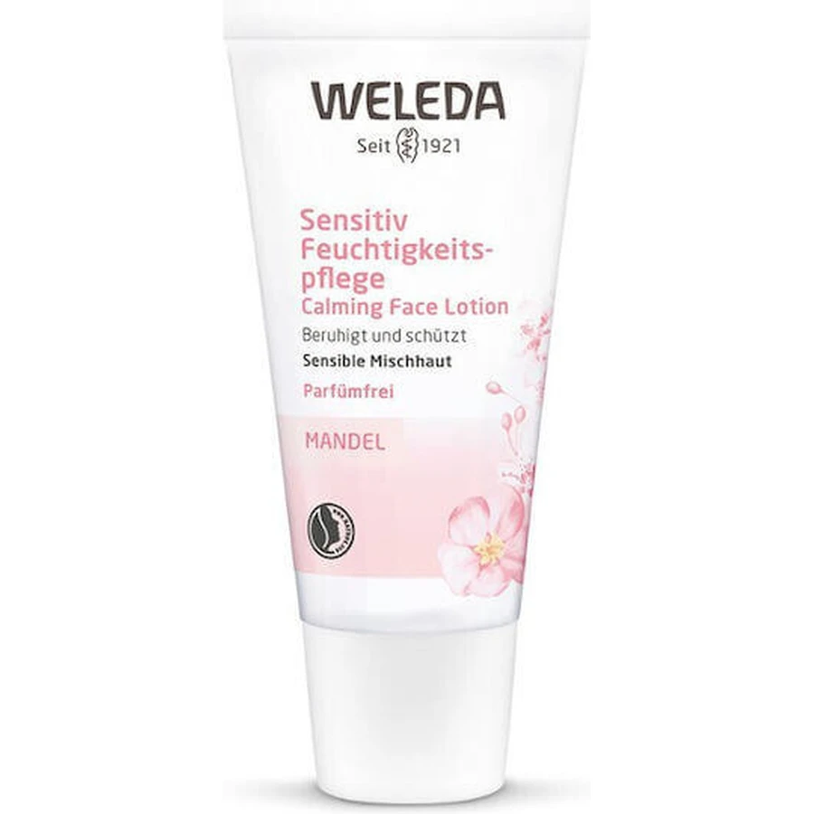 Weleda Мигдальний 24-годинний зволожуючий лосьйон для обличчя 30мл: ціни та характеристики