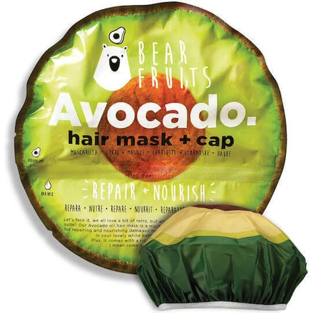 Bear Fruits Avocado Hair Mask & 1 Repair Cap 20ml: цены и характеристики