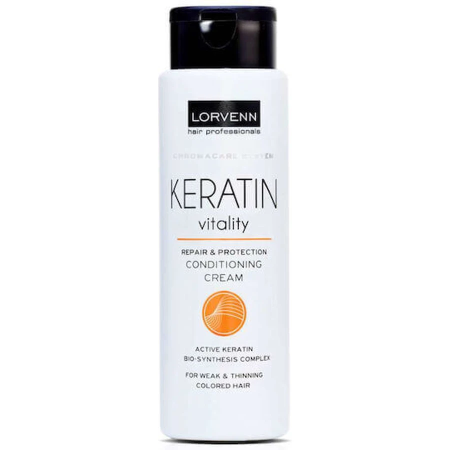 Lorvenn Keratin Vitality Repair & Protection Реконструкція / Живильний кондиціонер для фарбованого волосся 300 мл: ціни та характеристики