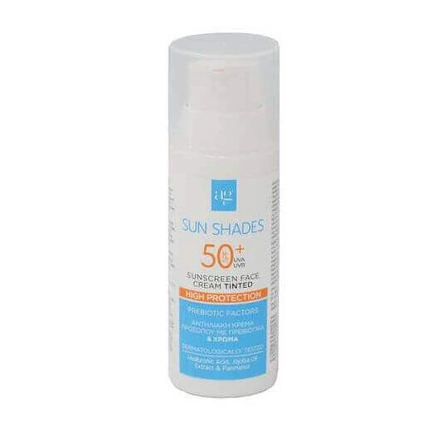 Ag Pharm Sun Shades Солнцезащитный крем для лица SPF50 с пигментом 50 мл: цены и характеристики