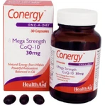 Health Aid Conergy CoQ-10 30mg 30 tabs 30mg 30 caps: цены и характеристики