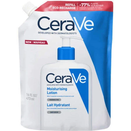 CeraVe Зволожуючий лосьйон для тіла з гіалуроновою кислотою для сухої/дуже сухої та чутливої шкіри 473 мл: ціни та характеристики