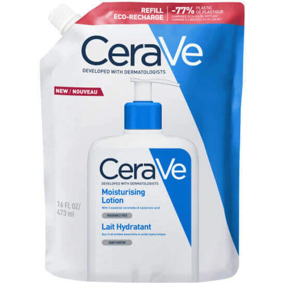 CeraVe Зволожуючий лосьйон для тіла з гіалуроновою кислотою для сухої/дуже сухої та чутливої шкіри 473 мл: ціни та характеристики