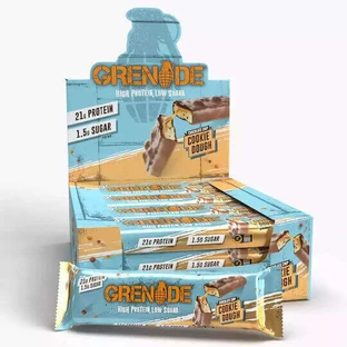 Grenade Carb Killa High батончики з протеїном 20г та шоколадним печивом зі смаком 20г 12х60г