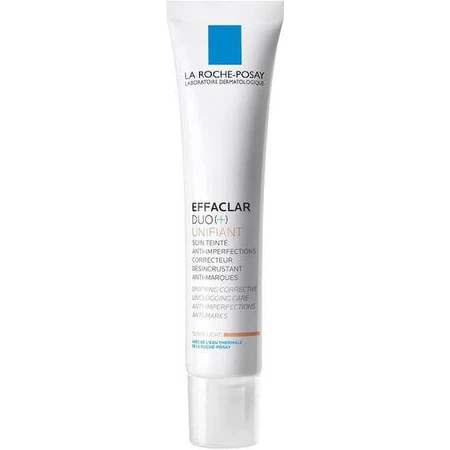 La Roche Posay Effaclar Duo (+) Unifying Light 24Hour Sebum Regulating Day Face Cream with SPF30 Против несовершенств и акне с ниацинамидом 40 мл: цены и характеристики