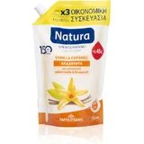 Papoutsanis Natura Vanilla Caramel Refill Soap cream 750ml