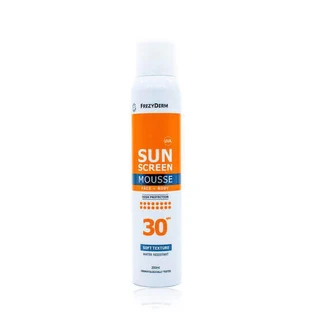 Frezyderm Водостойкий солнцезащитный мусс для лица и тела SPF30 200 мл