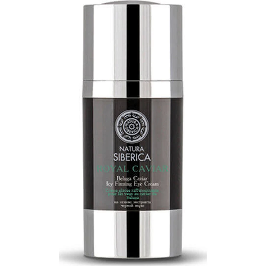 Natura Siberica Royal Caviar Icy Firming Зволожуючий та омолоджуючий крем для шкіри навколо очей з ікрою для зрілої шкіри 15 мл: ціни та характеристики