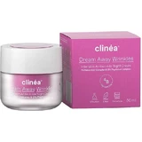 Нічний антивіковий крем для обличчя Clinea Dream Away Wrinkles з пантенолом і пептидами 50 мл