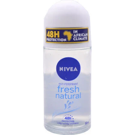 Nivea Fresh Свежесть Натуральный антиперспирант-дезодорант 48ч ролл-он 50мл: цены и характеристики