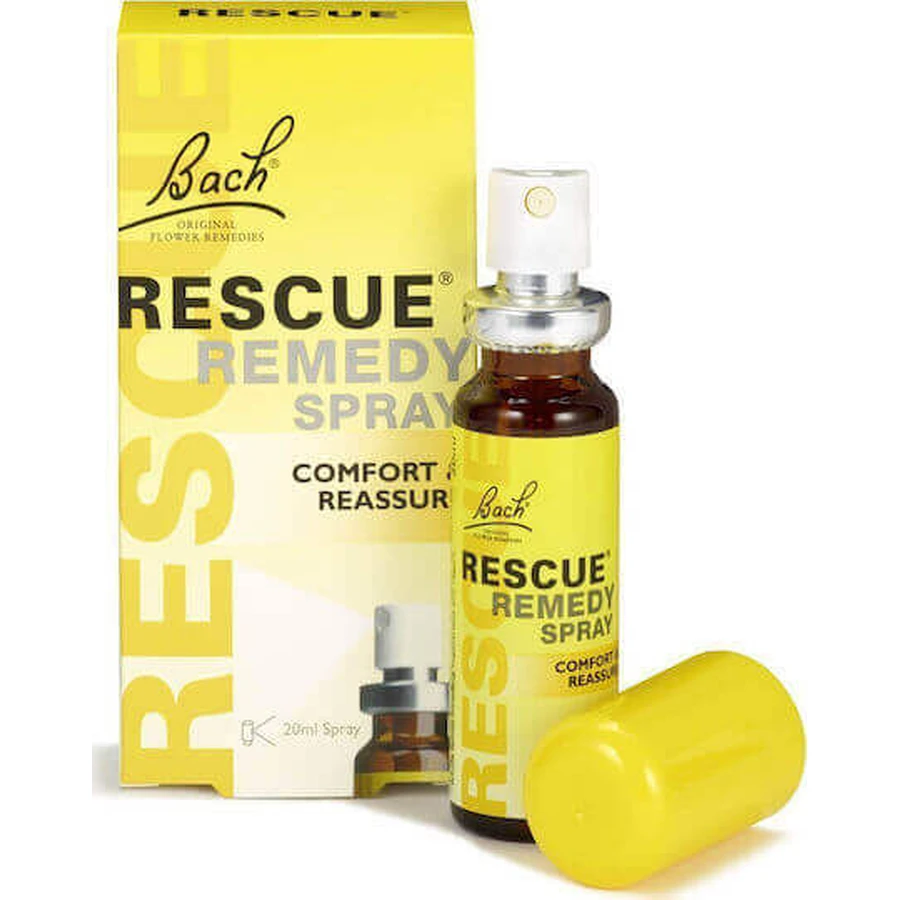 Цветочная эссенция Bach Rescue Remedy спрей для релаксации 20 мл: цены и характеристики
