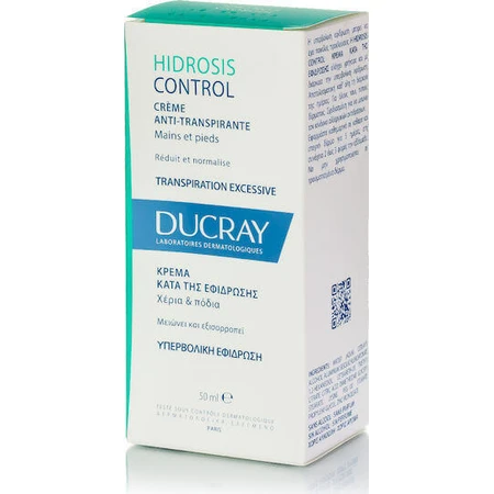 Ducray Hidrosis Control Deodorant 48h cream 50ml: цены и характеристики