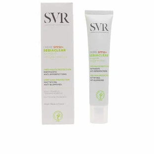 SVR Laboratoire Dermatologique Sebiaclear Солнцезащитный крем для лица SPF50 40 мл