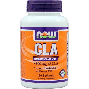 Now Foods CLA 800 мг без смаку 90 м'яких гелів без смаку