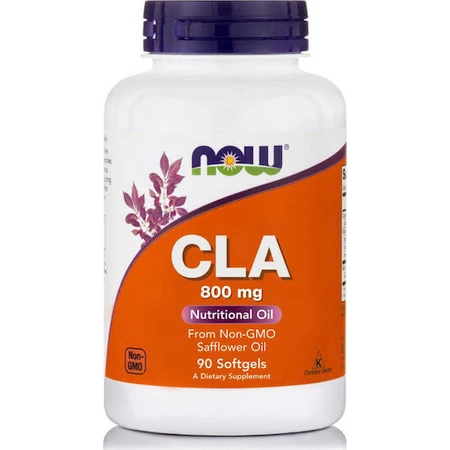 Now Foods CLA 800 мг без смаку 90 м'яких гелів без смаку: ціни та характеристики