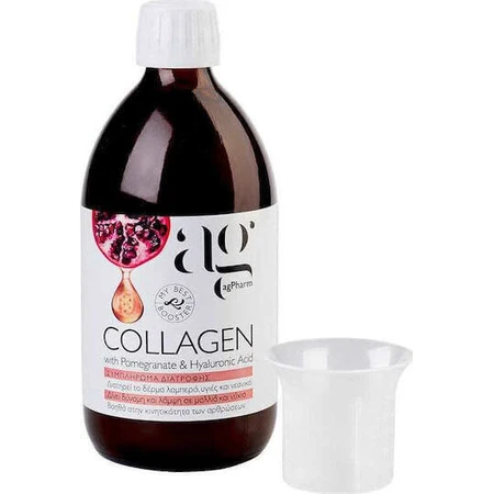 Ag Pharm Collagen Коллаген Гранат и Гиалуроновая кислота с гиалуроновой кислотой 500 мл: цены и характеристики
