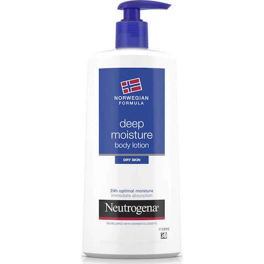 Neutrogena Глибоко зволожуючий лосьйон для тіла з гіалуроновою кислотою для сухої/дуже сухої шкіри 400мл: ціни та характеристики