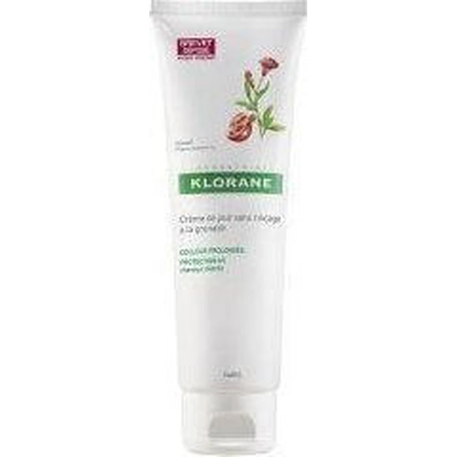 Klorane Crème de Jour Sans Rincage a la Grenade Лосьйон-кондиціонер для збереження кольору для фарбованого волосся 100 гр 125 мл: ціни та характеристики