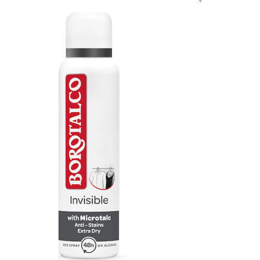 Дезодорант Borotalco Invisible Invisible 48h Deo Дезодорант 48h Спрей 150мл: ціни та характеристики