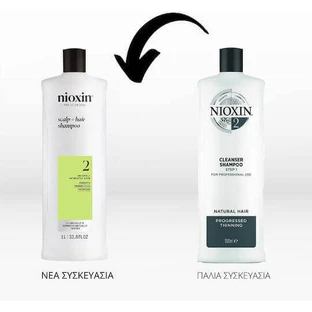 Nioxin Pro Clinical Scalp+hair Шампунь от выпадения волос для жирных волос 1000 мл
