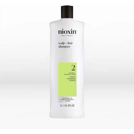 Nioxin Pro Clinical Scalp+hair Шампунь від випадіння волосся для жирного волосся 1000мл: ціни та характеристики