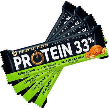 Go On Nutrition Premium Whey Whey Baton с 33% протеина и вкусом соленой карамели 50 гр.: цены и характеристики