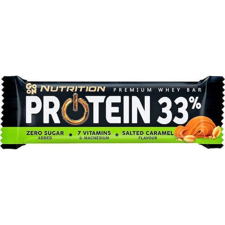 Go On Nutrition Premium Whey Whey Baton с 33% протеина и вкусом соленой карамели 50 гр.: цены и характеристики