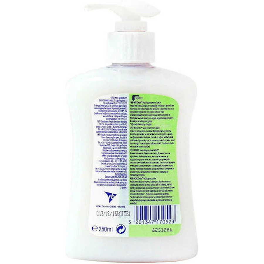 Dettol Ромашка Ромашка М'яке для шкіри Тверде для бруду Ромашкове крем-мило з помпою 250мл: ціни та характеристики