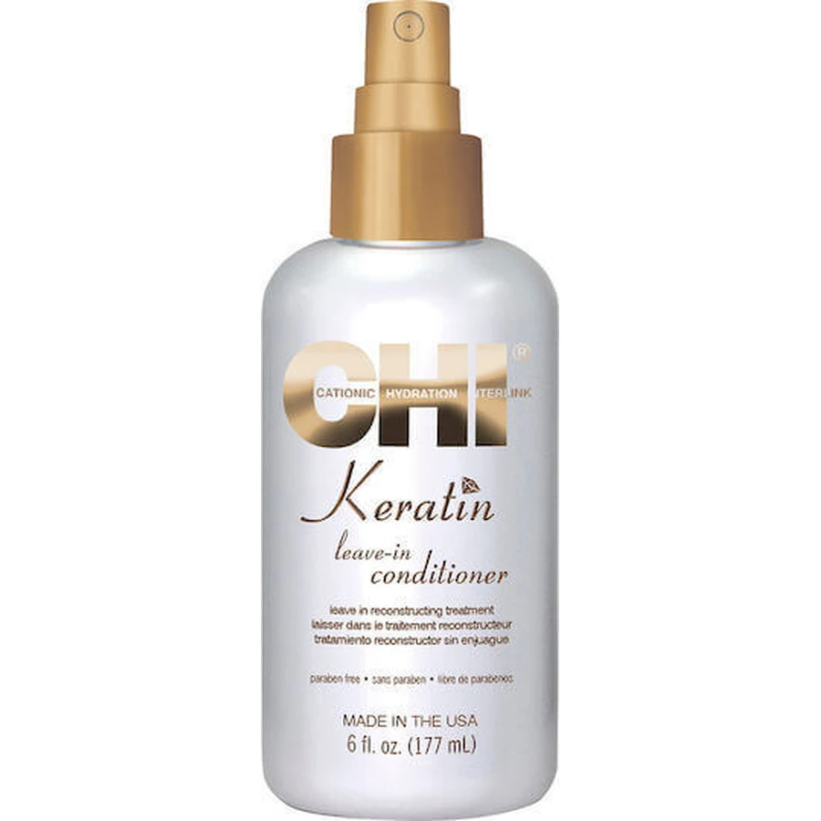 CHI Keratin Leave-In Conditioner Восстанавливающий/питательный кондиционер для всех типов волос 177 мл: цены и характеристики