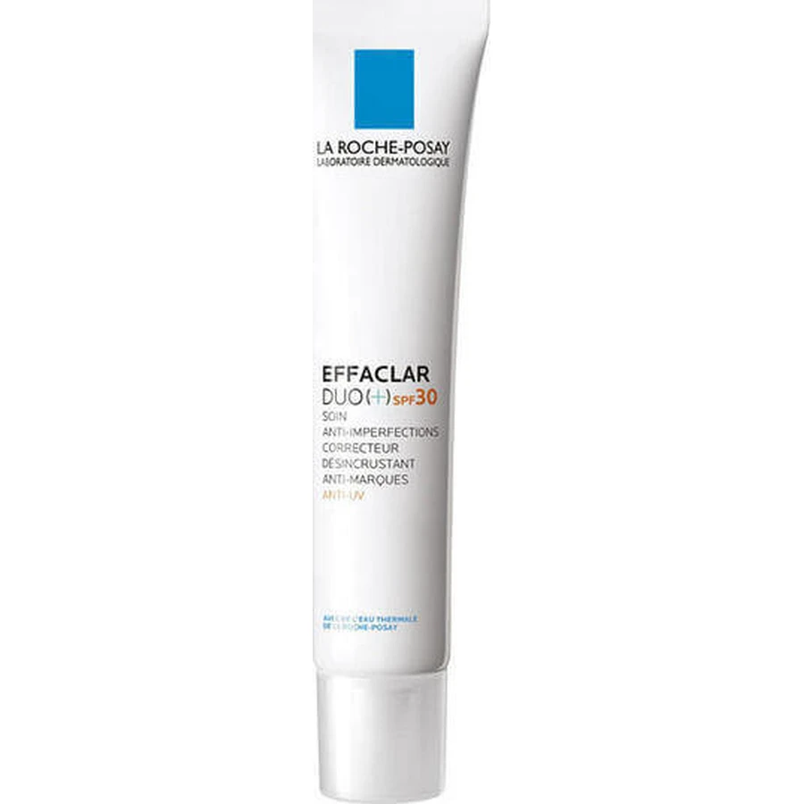 La Roche Posay Effaclar Effaclar Duo+ Увлажняющий и регулирующий дневной увлажняющий гель для лица с SPF30 против пятен и акне с ниацинамидом 40 мл: цены и характеристики